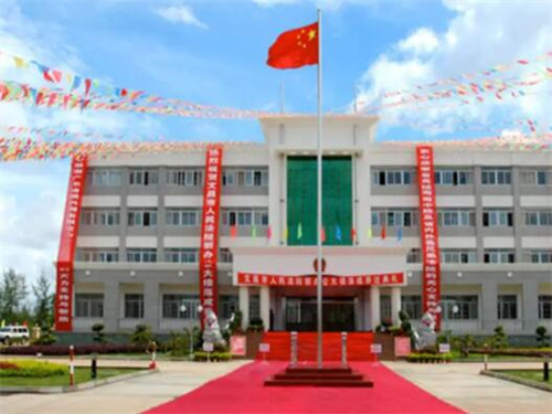 2023年2月13日冠领拆迁纠纷律师到海南省文昌市开庭